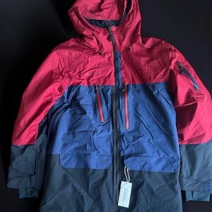 Obermeyer Red and Blue Men's Jacket